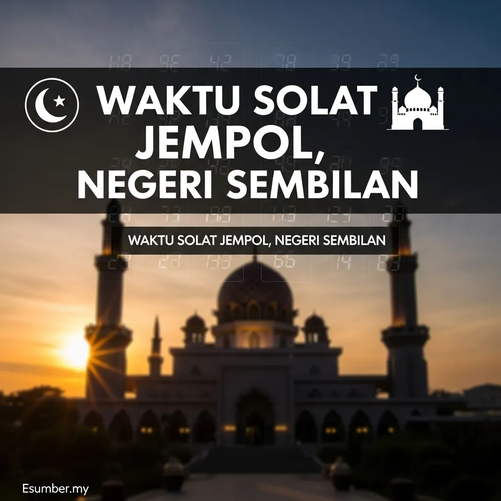 Waktu Solat Jempol