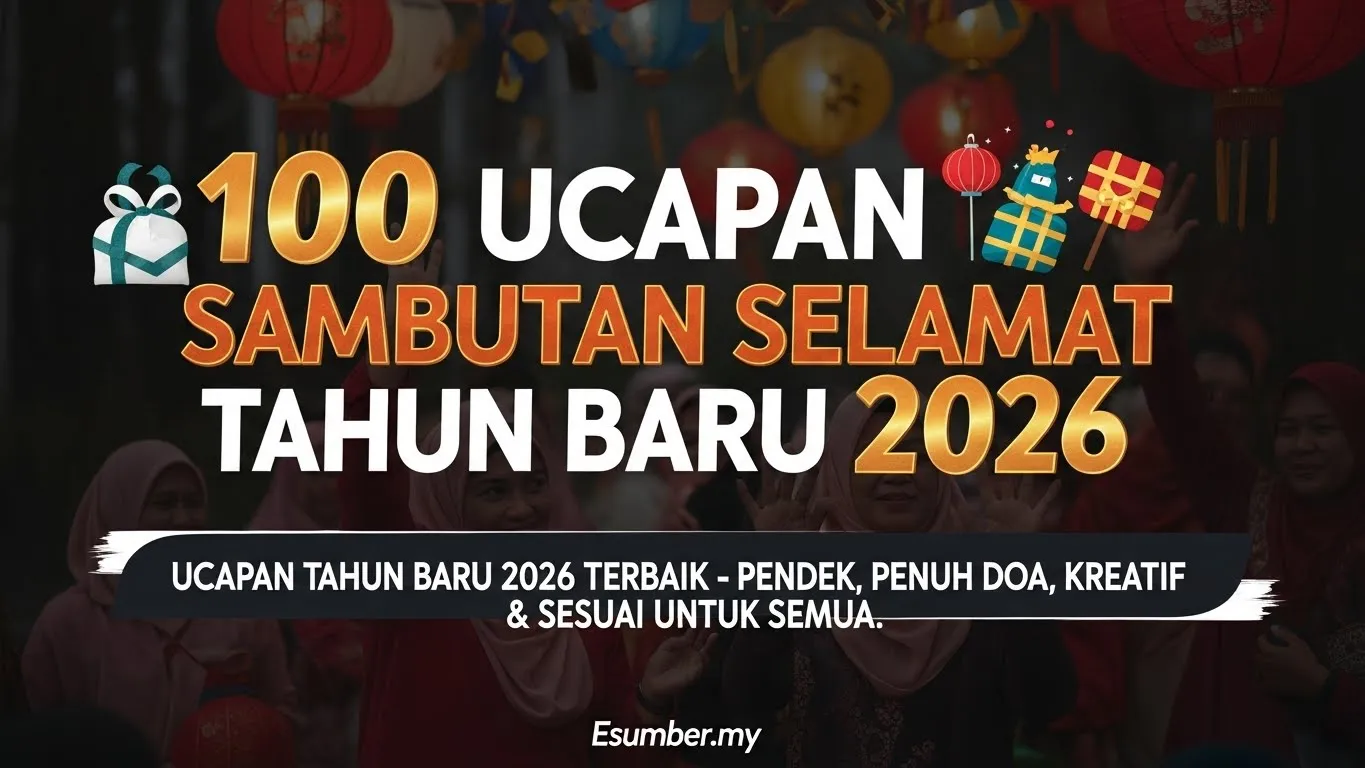 100 Ucapan Sambutan Selamat Tahun Baru 2026