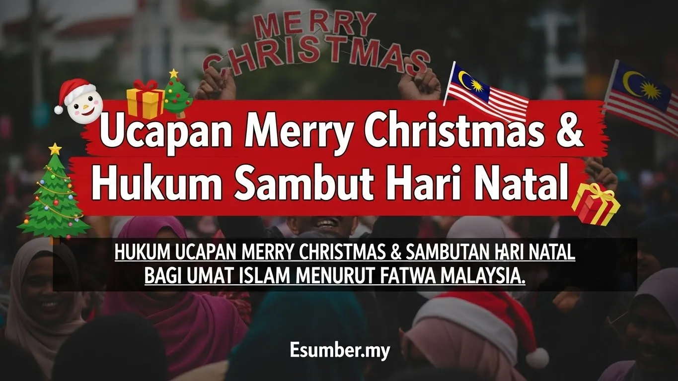Ucapan Merry Christmas & Hukum Sambut Hari Natal