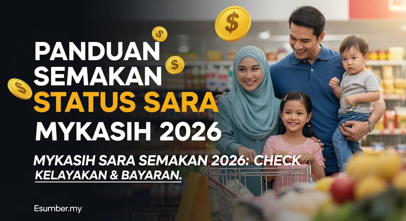 Panduan Semakan Status Sara MyKasih 2026
