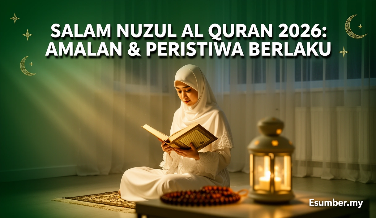 Salam Nuzul Al Quran 2026: Amalan & Peristiwa Berlaku