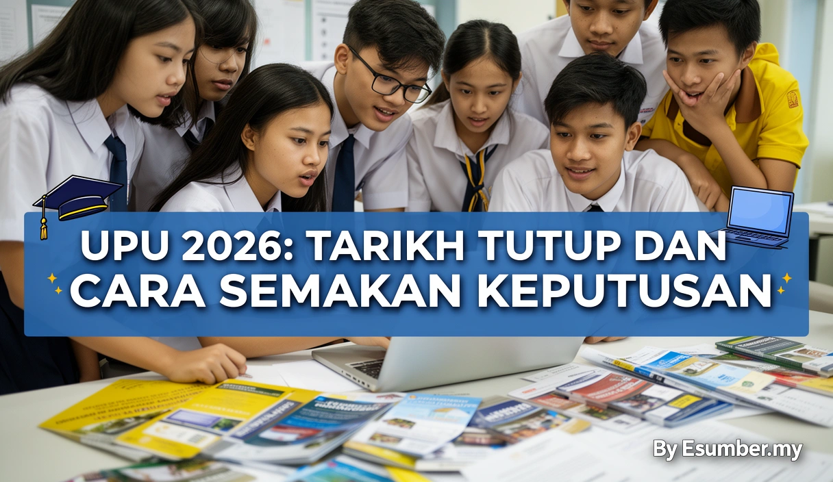 UPU 2026: Tarikh Tutup dan Cara Semakan Keputusan