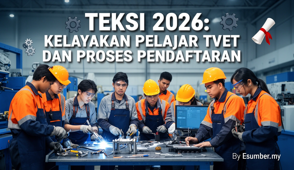 TEKSI 2026: Kelayakan Pelajar TVET dan Proses Pendaftaran
