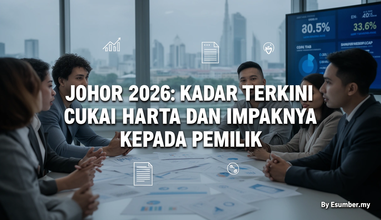 Johor 2026: Kadar Terkini Cukai Harta dan Impaknya kepada Pemilik