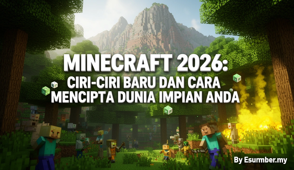 Minecraft 2026: Ciri-Ciri Baru dan Cara Mencipta Dunia Impian Anda