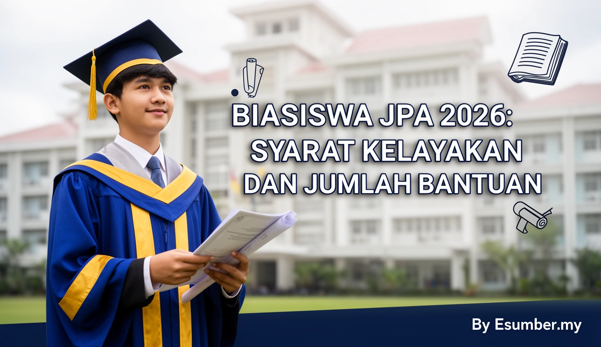 Biasiswa JPA 2026: Syarat Kelayakan dan Jumlah Bantuan