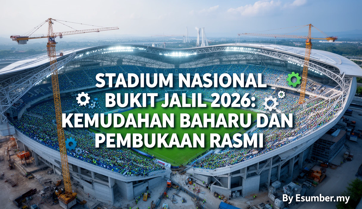 Stadium Nasional Bukit Jalil 2026: Kemudahan Baharu dan Tarikh Pembukaan Rasmi