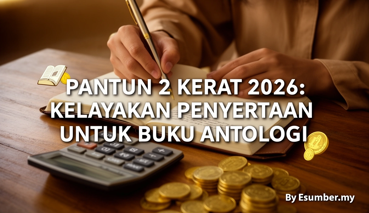 Pantun 2 Kerat 2026: Kelayakan Penyertaan untuk Buku Antologi