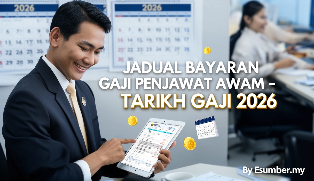 Jadual Bayaran Gaji Penjawat Awam - Tarikh Gaji 2026
