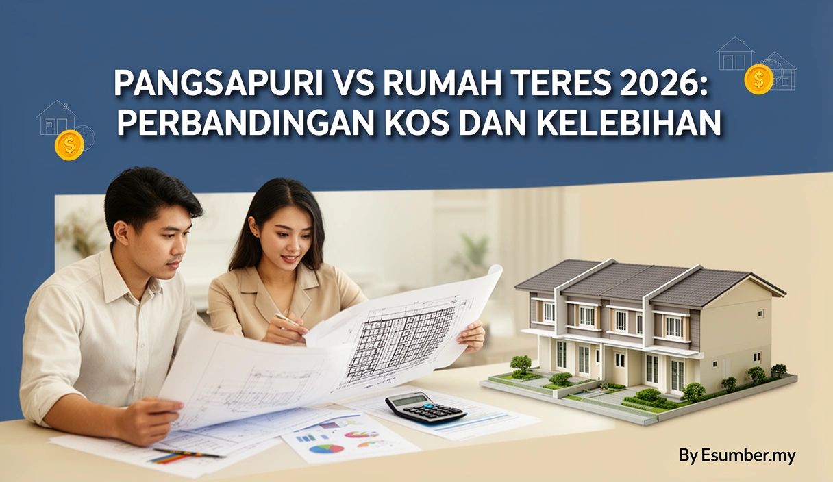 Pangsapuri vs Rumah Teres 2026: Perbandingan Kos dan Kelebihan