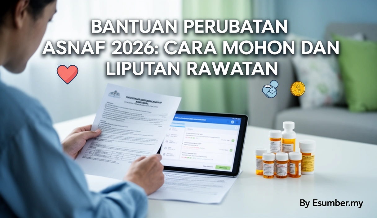 Bantuan Perubatan Asnaf 2026: Cara Mohon dan Liputan Rawatan