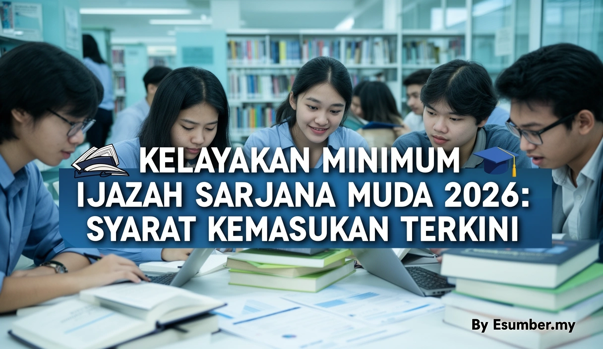 Kelayakan Minimum Ijazah Sarjana Muda 2026: Syarat Kemasukan Terkini