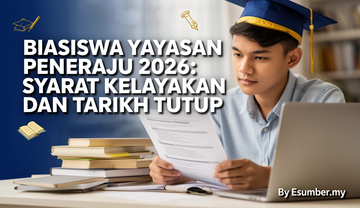 Biasiswa Yayasan Peneraju 2026: Syarat Kelayakan dan Tarikh Tutup