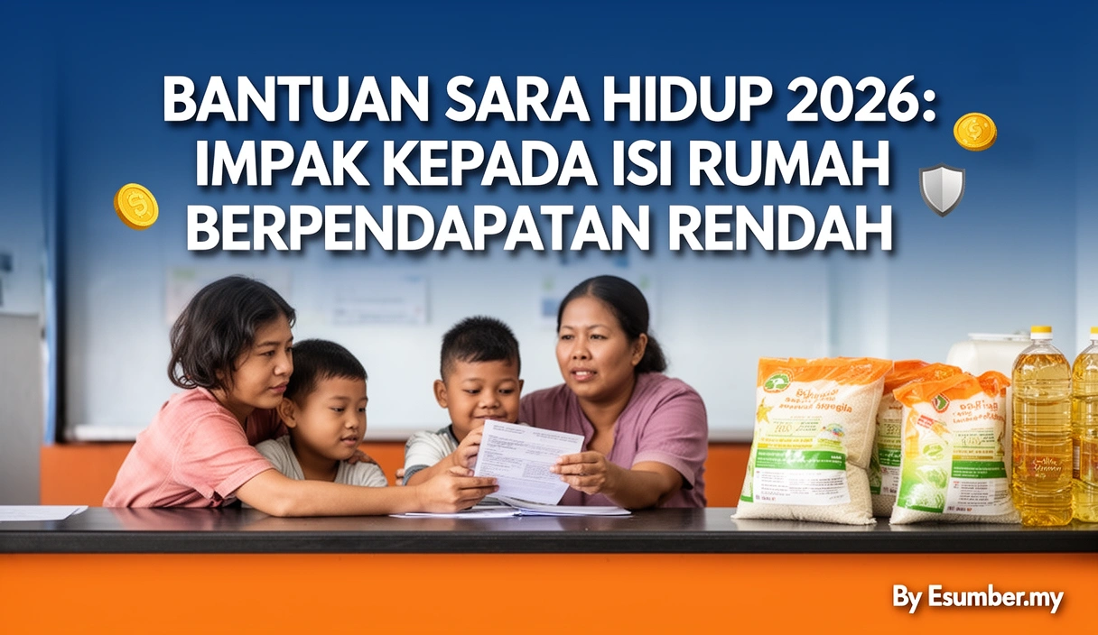 Bantuan Sara Hidup 2026: Impak kepada Isi Rumah Berpendapatan Rendah