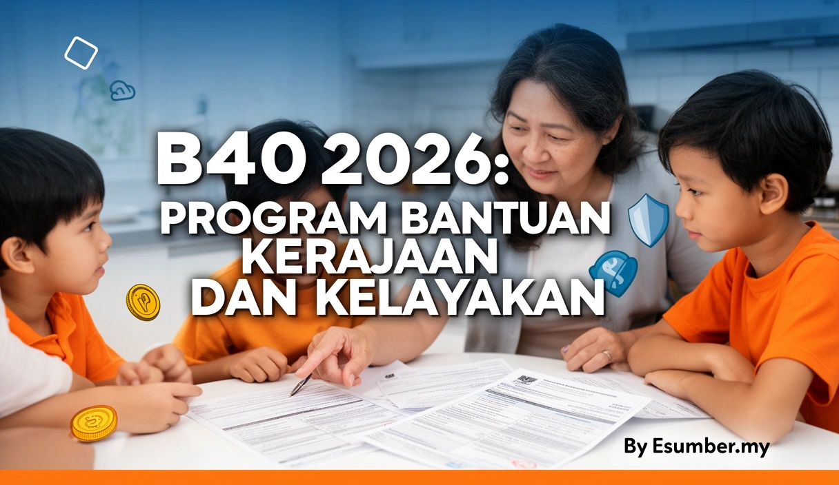 B40 2026: Program Bantuan Kerajaan dan Kelayakan