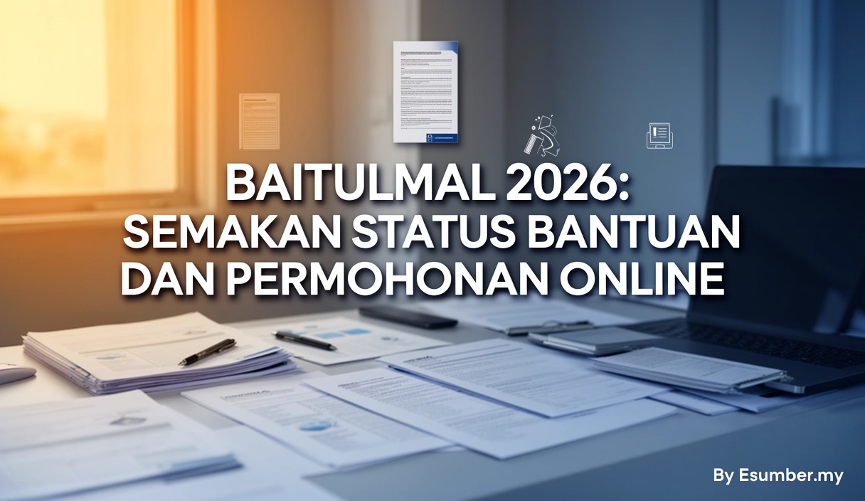 Baitulmal 2026: Semakan Status Bantuan dan Permohonan Online
