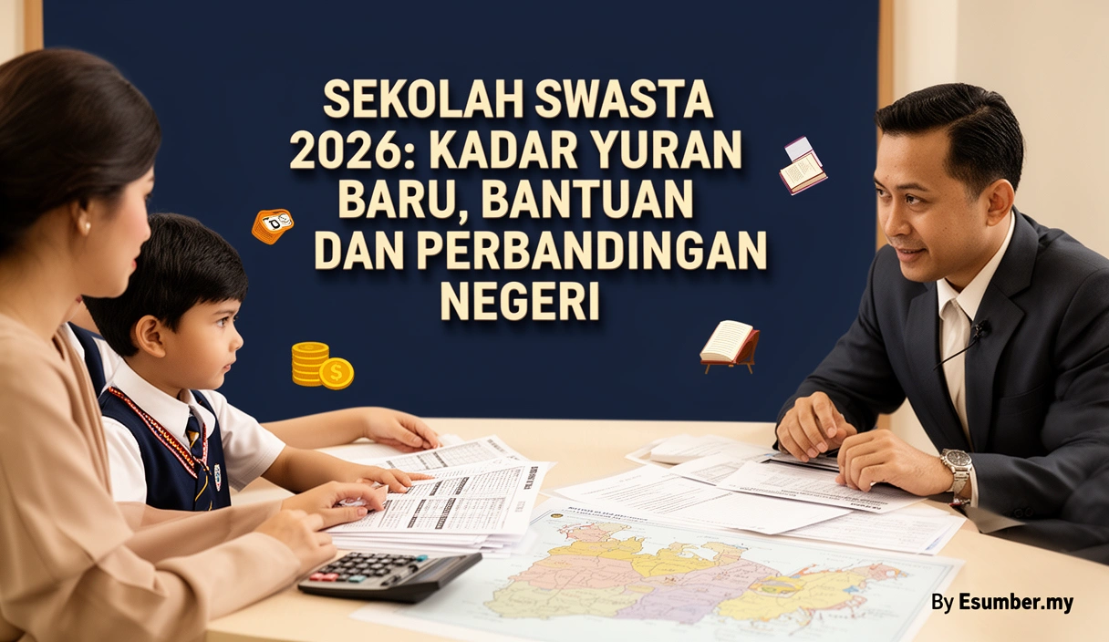 Sekolah Swasta 2026: Kadar Yuran Baru, Bantuan dan Perbandingan Negeri