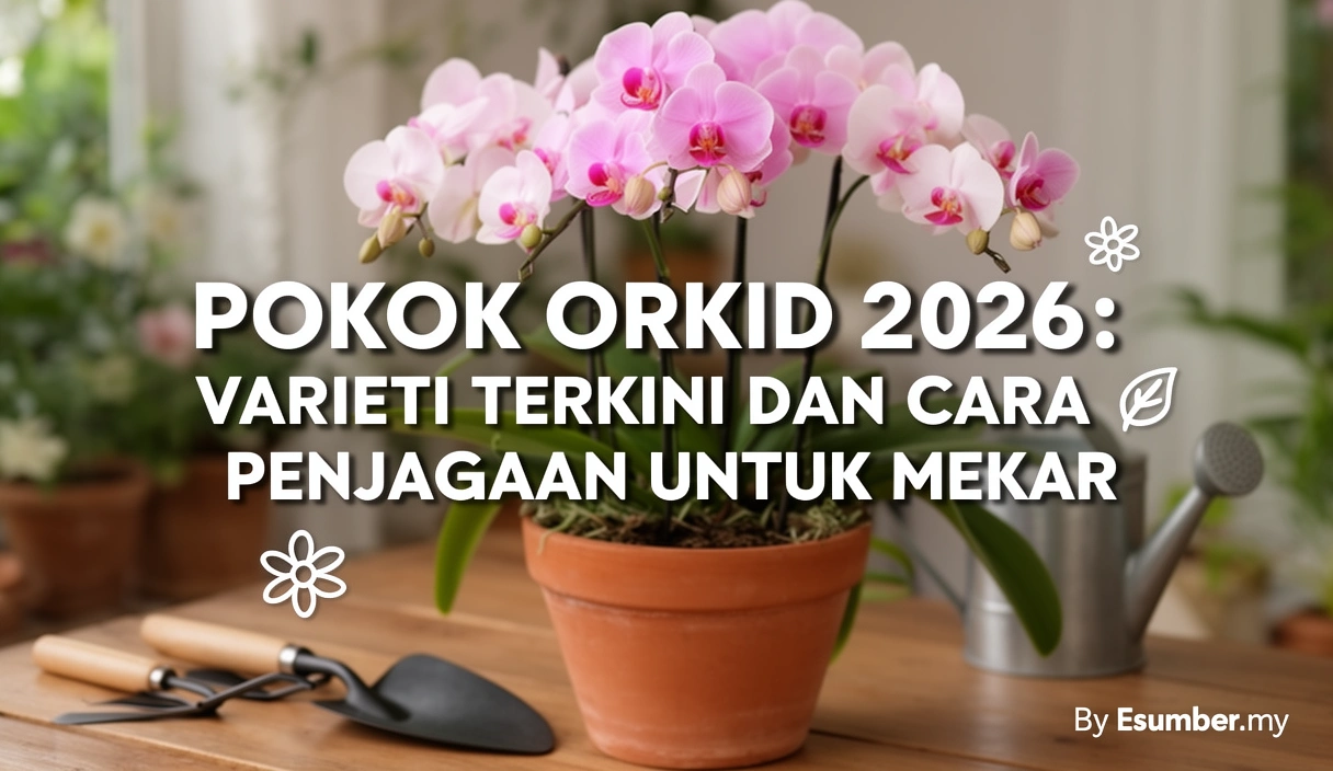 Pokok Orkid 2026: Varieti Terkini dan Cara Penjagaan untuk Mekar