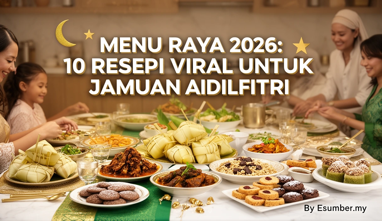 Menu Raya 2026: 10 Resepi Viral untuk Jamuan Aidilfitri