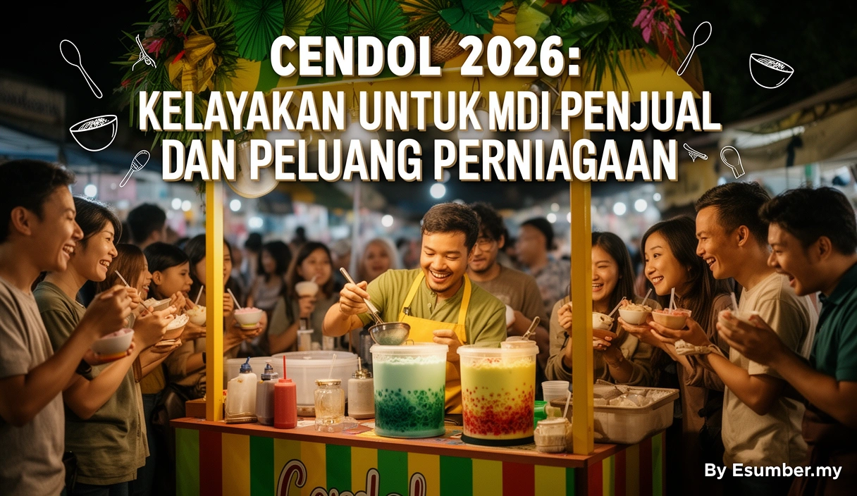 Cendol 2026: Kelayakan untuk Menjadi Penjual dan Peluang Perniagaan
