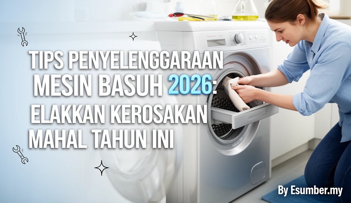 Tips Penyelenggaraan Mesin Basuh 2026: Elakkan Kerosakan Mahal Tahun Ini