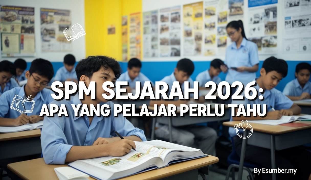 SPM Sejarah 2026: Apa Yang Pelajar Perlu Tahu