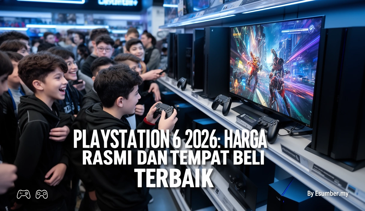 PlayStation 6 2026: Harga Rasmi dan Tempat Beli Terbaik