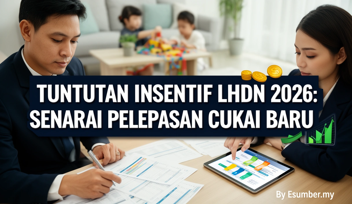 Tuntutan Insentif LHDN 2026: Senarai Pelepasan Cukai Baru