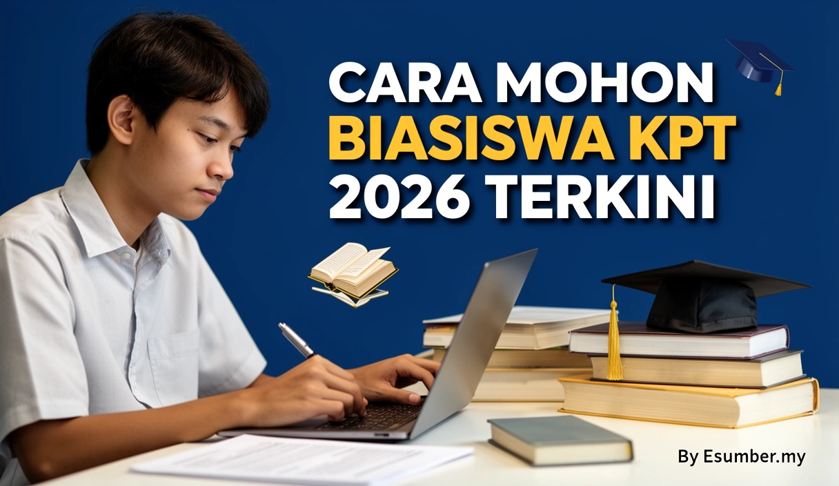 Cara Mohon Biasiswa KPT 2026 Terkini