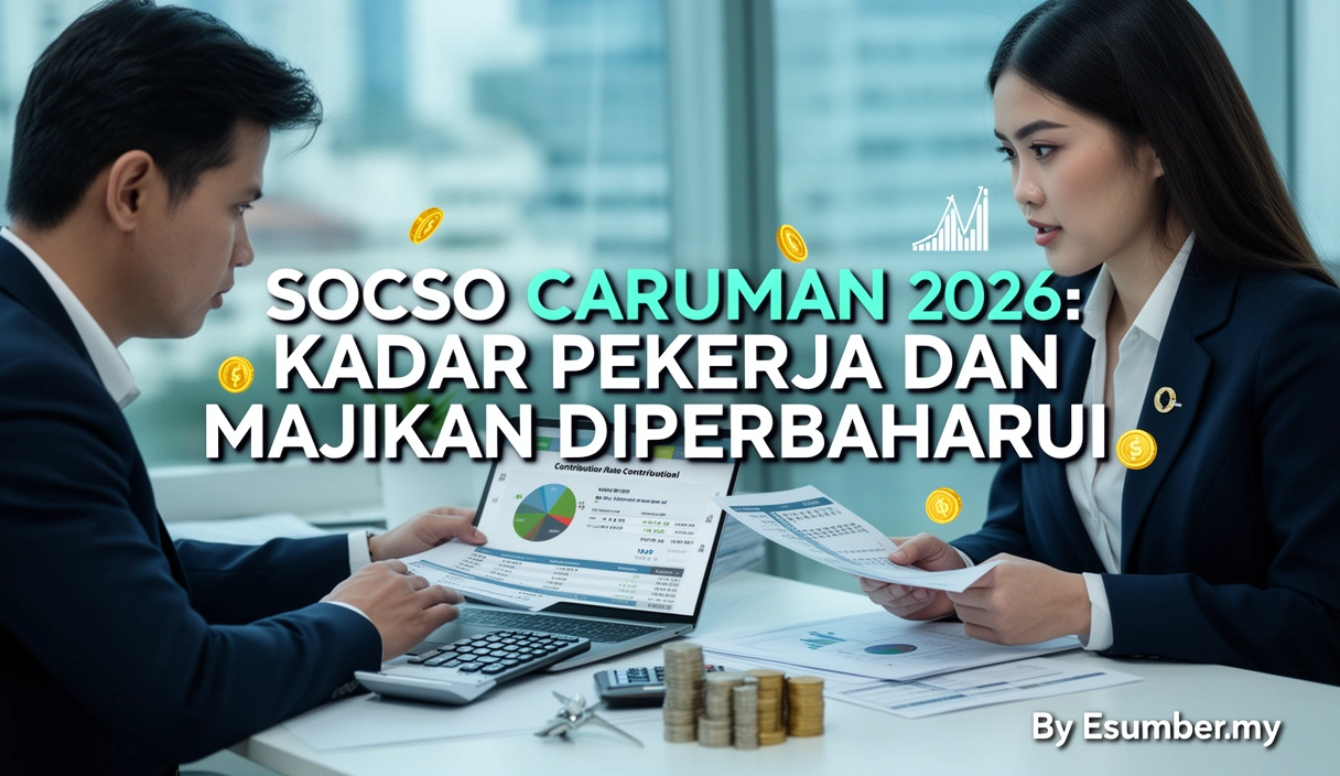 SOCSO Caruman 2026: Kadar Pekerja dan Majikan Diperbaharui