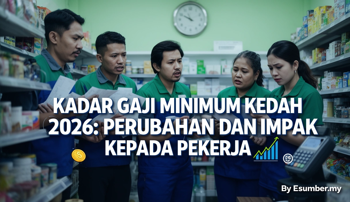 Kadar Gaji Minimum Kedah 2026: Perubahan dan Impak kepada Pekerja