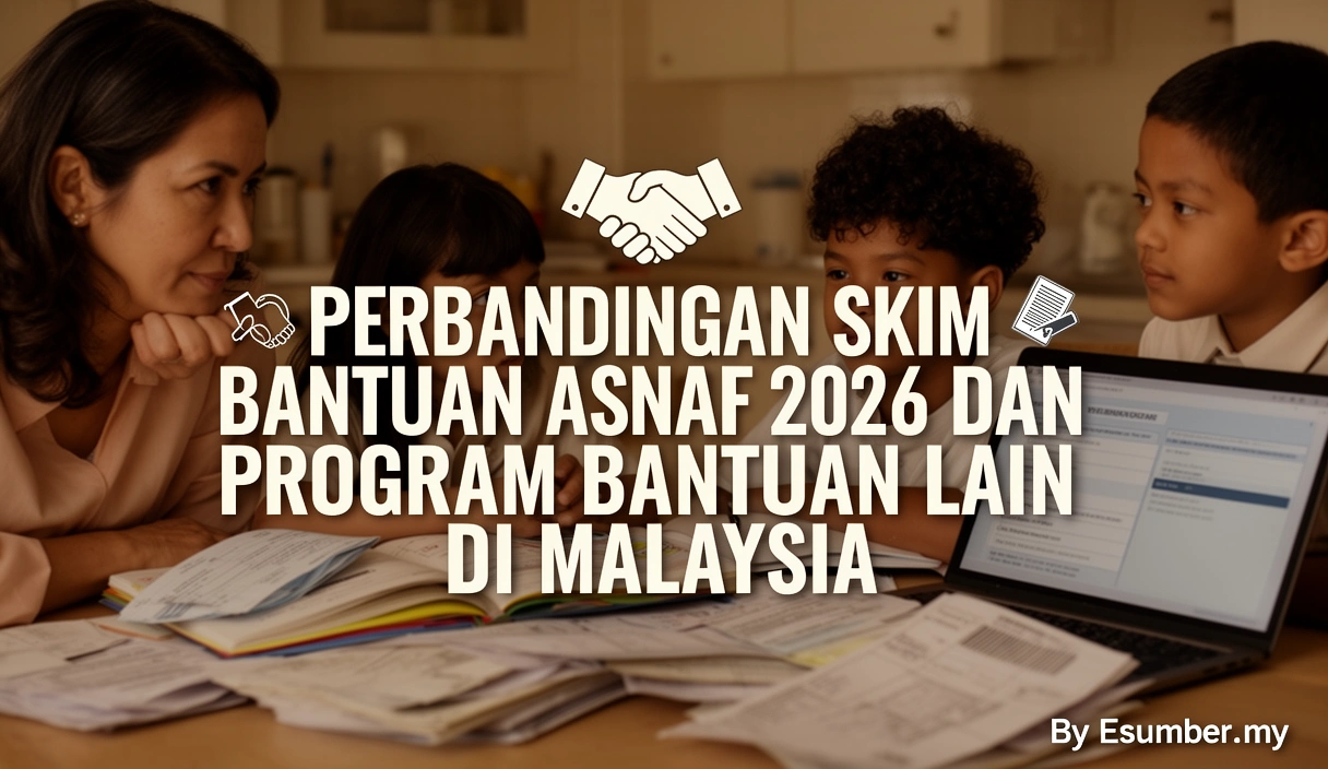 Perbandingan Skim Bantuan Asnaf 2026 dan Program Bantuan Lain di Malaysia