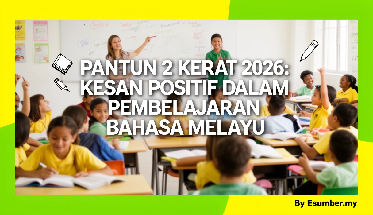 Pantun 2 Kerat 2026: Kesan Positif dalam Pembelajaran Bahasa Melayu