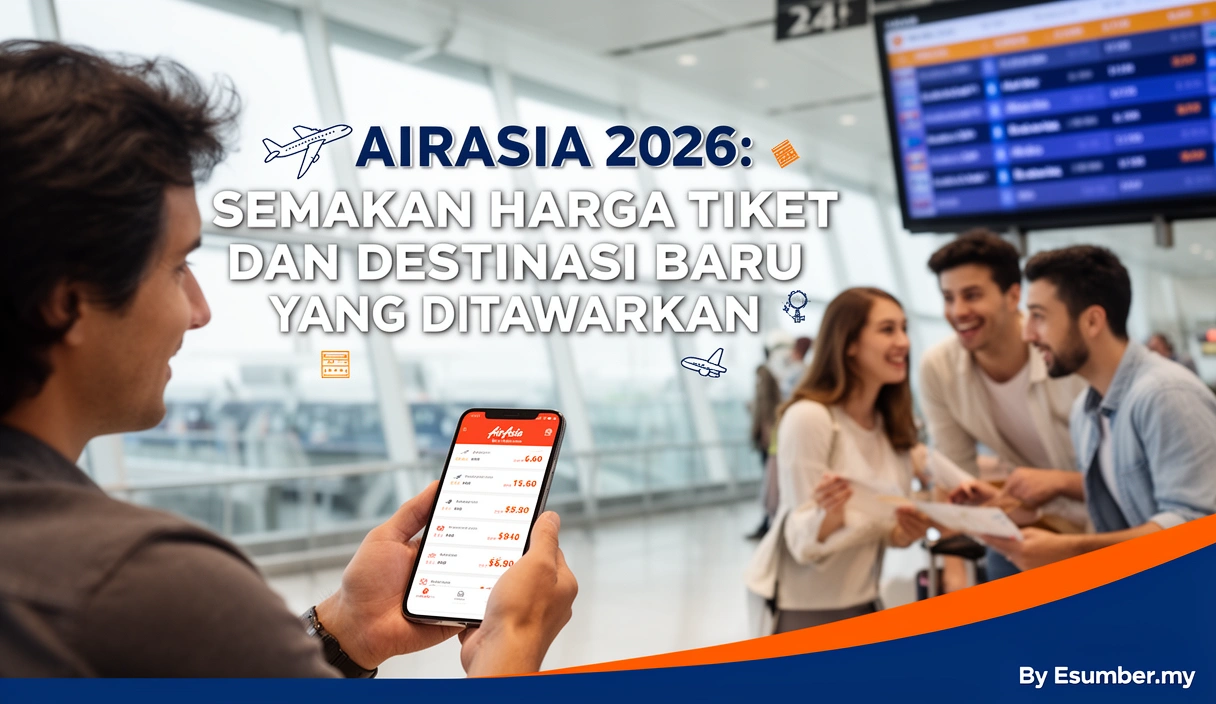 AirAsia 2026: Semakan Harga Tiket dan Destinasi Baru yang Ditawarkan
