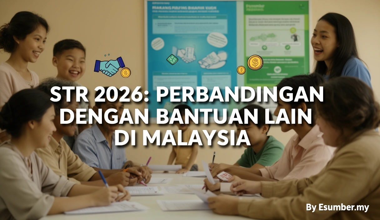 STR 2026: Perbandingan Dengan Bantuan Lain di Malaysia