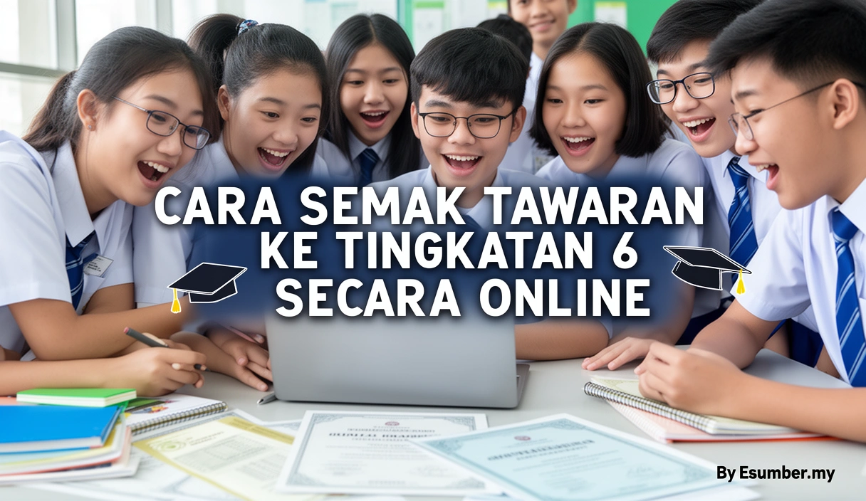 Cara Semak Tawaran Ke Tingkatan 6 Secara Online