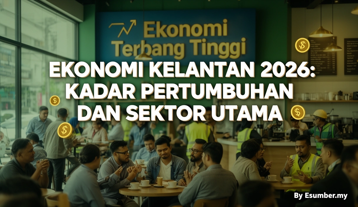 Ekonomi Kelantan 2026: Kadar Pertumbuhan dan Sektor Utama