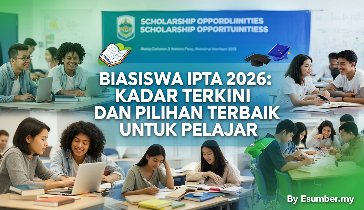 Biasiswa IPTA 2026: Kadar Terkini dan Pilihan Terbaik untuk Pelajar