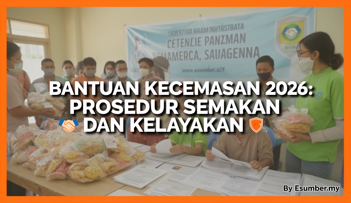 Bantuan Kecemasan 2026: Prosedur Semakan dan Kelayakan