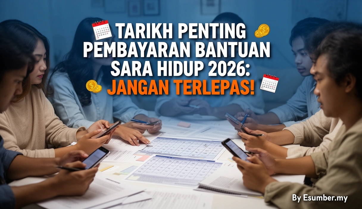 Tarikh Penting Pembayaran Bantuan Sara Hidup 2026: Jangan Terlepas!