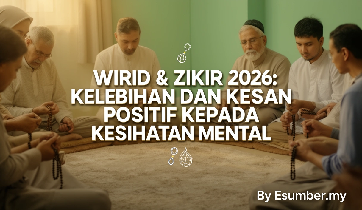 Wirid & Zikir 2026: Kelebihan dan Kesan Positif kepada Kesihatan Mental