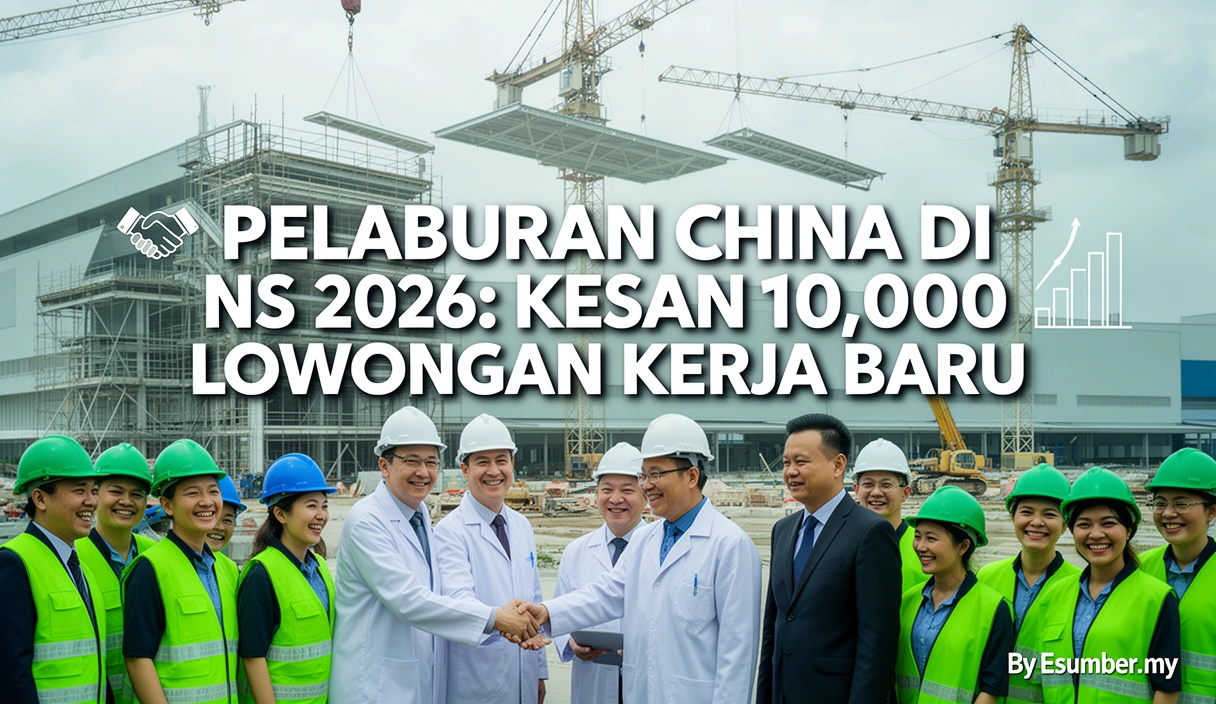 Pelaburan China di NS 2026: Kesan 10,000 Lowongan Kerja Baru