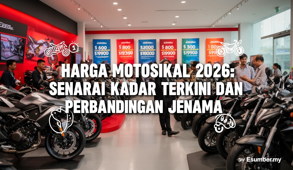 Harga Motosikal 2026: Senarai Kadar Terkini dan Perbandingan Jenama