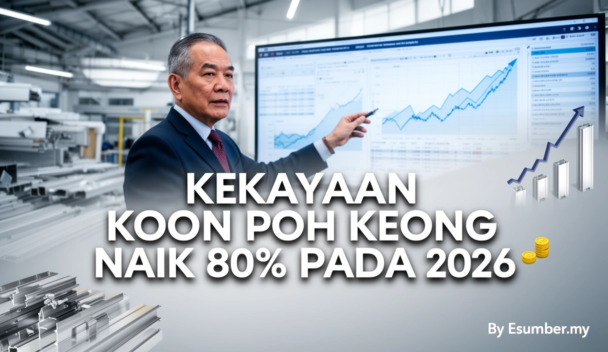 Kekayaan Koon Poh Keong Naik 80% Pada 2026