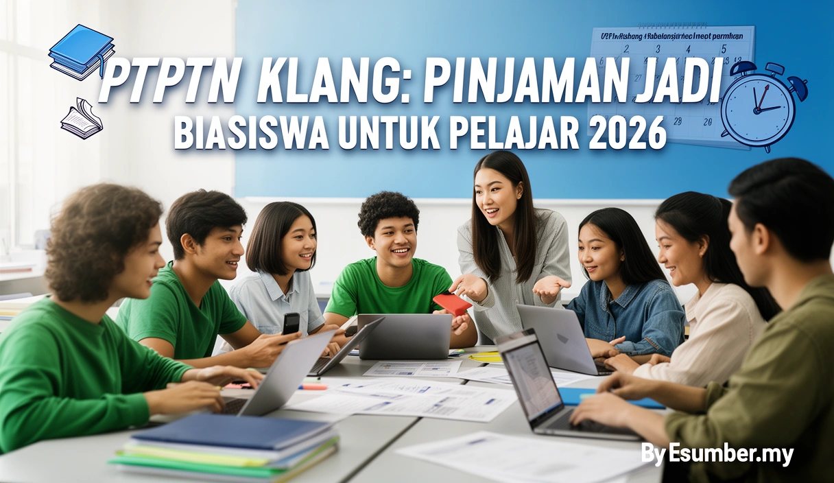 PTPTN Klang: Pinjaman Jadi Biasiswa Untuk Pelajar 2026