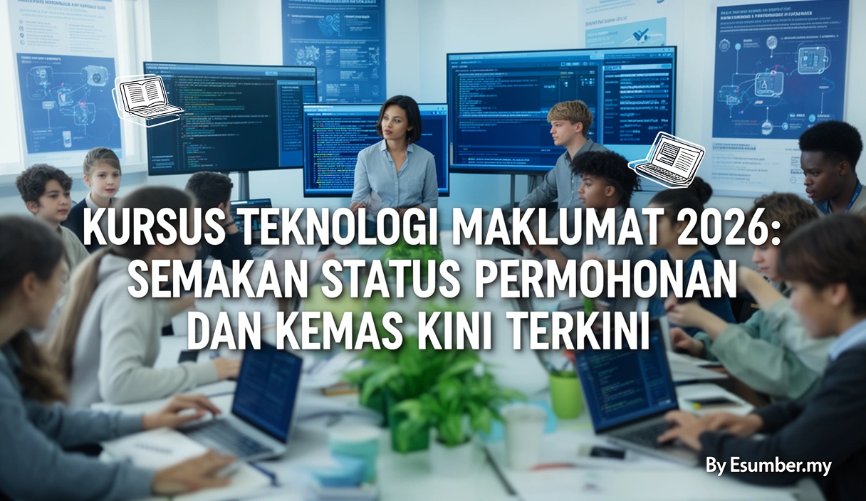 Kursus Teknologi Maklumat 2026: Semakan Status Permohonan dan Kemas kini Terkini