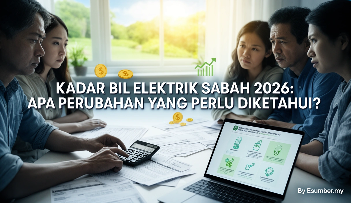 Kadar Bil Elektrik Sabah 2026: Apa Perubahan yang Perlu Diketahui?