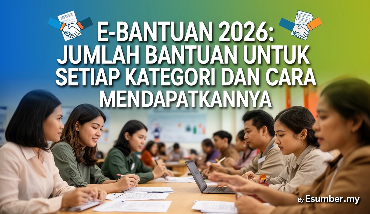 E-Bantuan 2026: Jumlah Bantuan untuk Setiap Kategori dan Cara Mendapatkannya