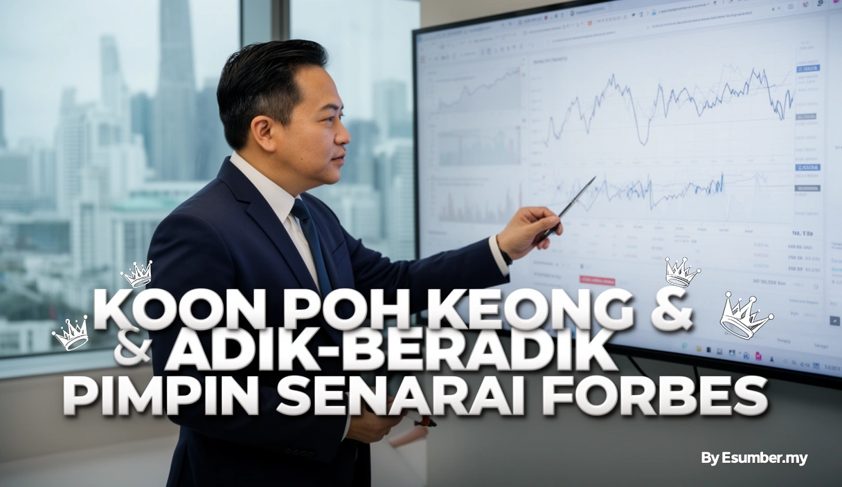 Koon Poh Keong & Adik-Beradik Pimpin Senarai Forbes