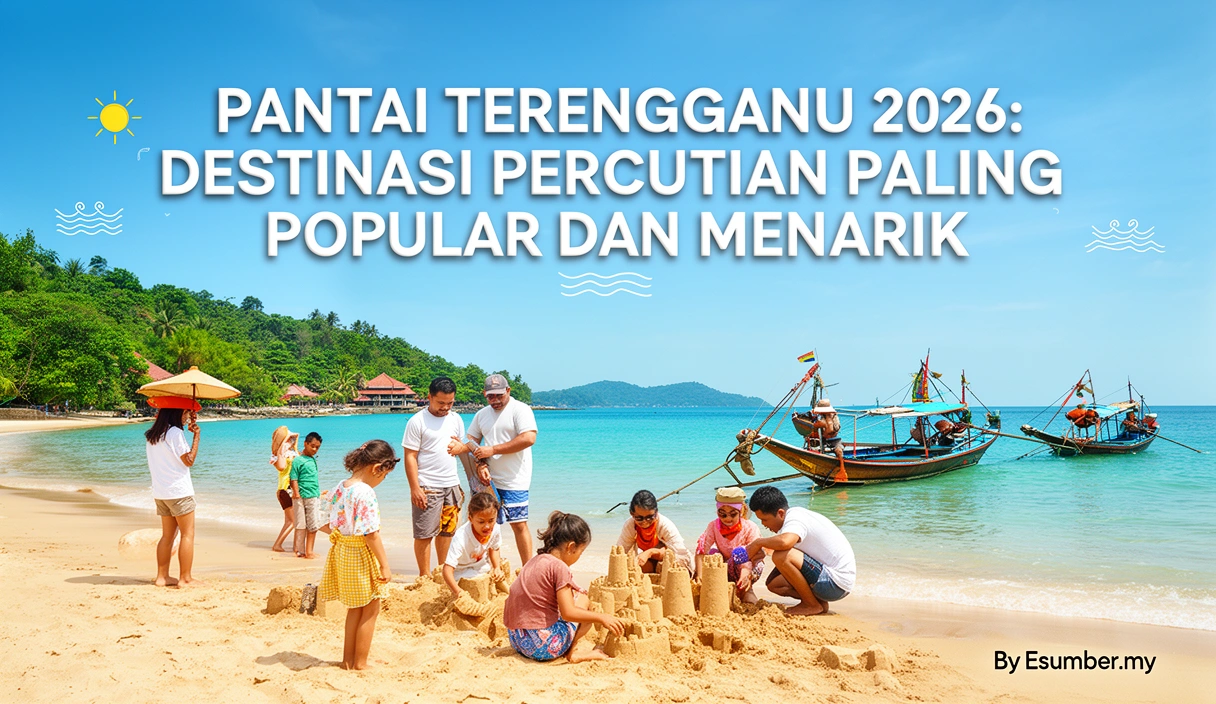 Pantai Terengganu 2026: Destinasi Percutian Paling Popular dan Menarik